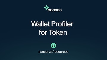 How to Nansen: Wallet Profiler for Token