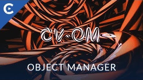 CV-Object Manager Tools in Cinema 4D