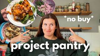 project pantry: easy no waste meals!!