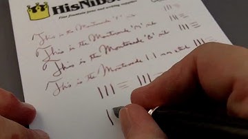 Fountain pens: The new Monteverde/Conklin stub nibs