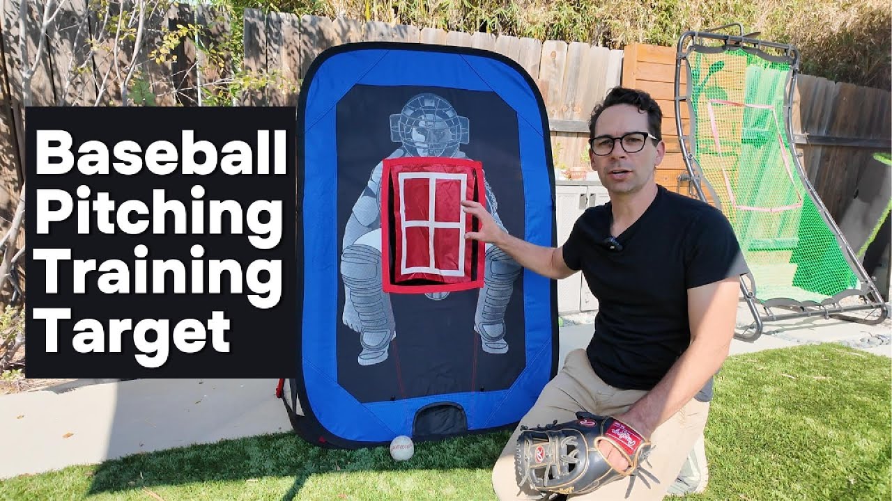 My Kid Loves Practicing Pitching Into This Kapler Baseball Pitching Training Target