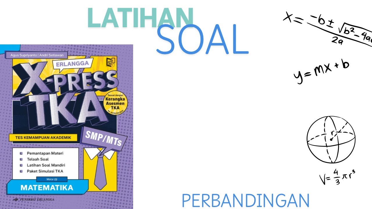 Perbandingan, TKA Matematika SMP, X-Press Erlangga