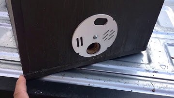 How to build a honeybee swarm catch box / swarm trap