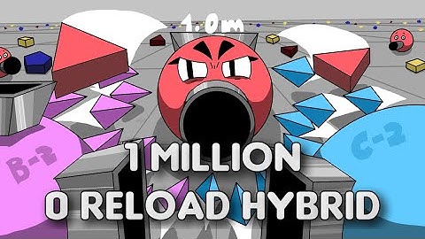 Forgotten Hybrid - 1 Million 0 Reload Hybrid | Diep.io | 4TDM | 2021