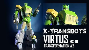 X-Transbots MX-10 Virtus Springer Transformation #2