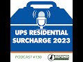 UPS Residential Surcharge 2023