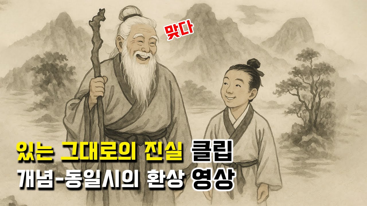 있는 그대로의 진실 / 개념-동일시의 환상 클립영상 - YouTube