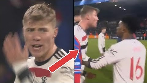 Rasmus Højlund Frustrated After Scoring Twice in Man Utd's Win vs Viktoria Plzen!