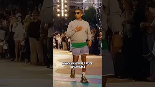 The secret to how Pharrell Williams looks 25 at 52.-2 #shorts#youtubeshorts#celebrity#pharrell