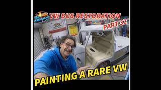 Building a 1954 VW barndoor single cab from scratch // Paint time #volkswagen