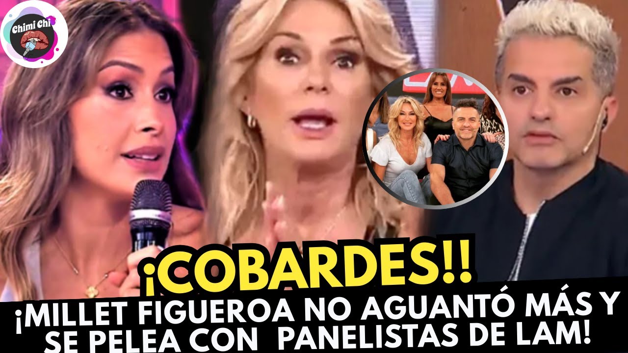 Milett Figueroa enfrenta a panelistas de ‘LAM’ y se defiende tras separación de Marcelo Tinelli