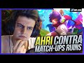 Como jogar de ahri em matchups desfavorveis