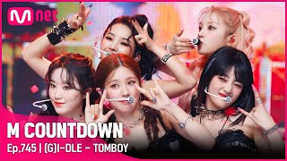 [(G)I-DLE - TOMBOY] #엠카운트다운 EP.745 | Mnet 220324 방송 Resimi