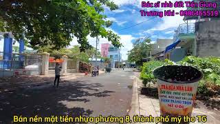 Ba 133- Nền Mặt Tiền Nhựa Phường 8, Thảnh Phố Mỹ Tho, Giá Ngộp Gần Ủy Ban Công An Tỉnh, Chợ Cũ