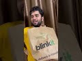 This is how Blinkit delivers in 8 minutes 🛒 #shorts @letsblinkit @zomato #zomato #blinkit  #comedy