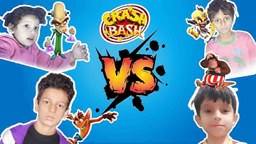 Most funny and interesting game for 4 players Crash bash psx/ps1 PART-7