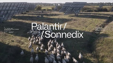 Palantir and Sonnedix | Digitizing the Renewables Future