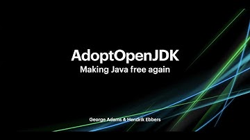 AdoptOpenJDK - Making Java free again | JUG Dortmund