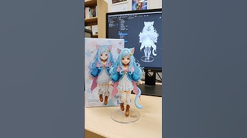 aiでフィギュア化してみた！プロンプトは動画の説明欄で公開中！ #ai #フィギュア #プロンプト #figure #prompt