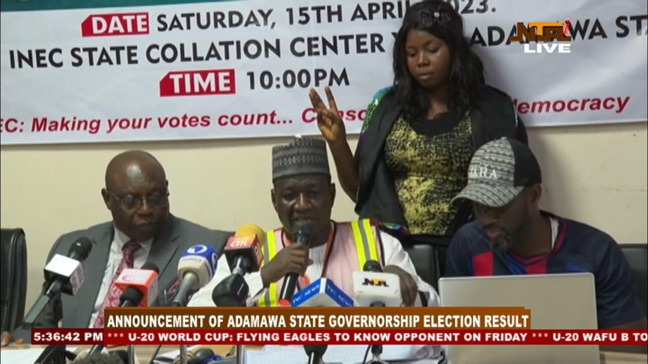 Adamawa State Governorship Election: Returning Officer Declares Fintiri Governor-Elect