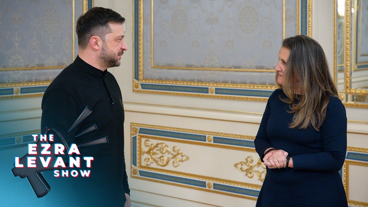 Ezra Levant: Chrystia Freeland’s role as Ukraine’s economic advisor is ‘serious scandal’