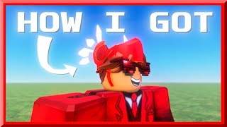 HOW I GOT MY REDVALK ON ROBLOX!