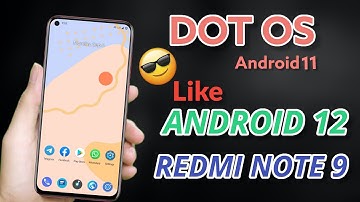 How to install Dot os on redmi note 9 | redmi note 9 dot os review | best rom ever | Redmi note 9