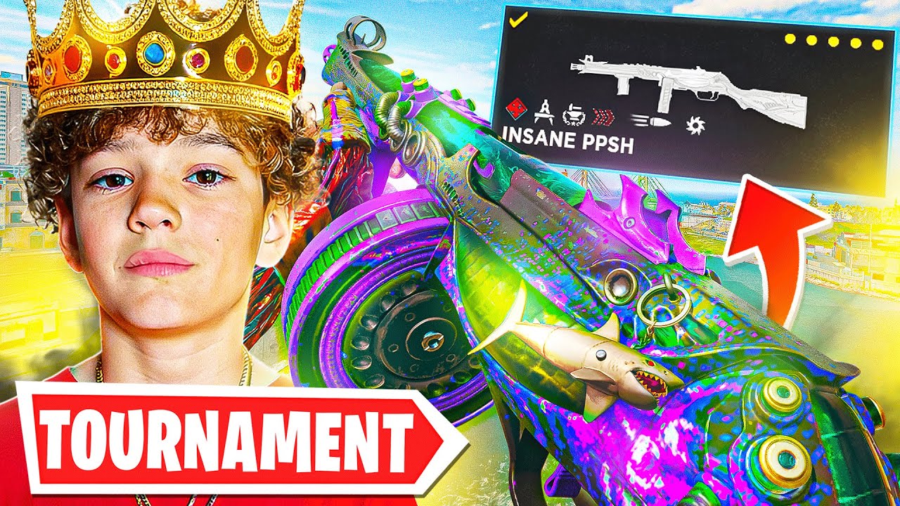 I WON A WARZONE TOURNAMENT USING THIS INSANE PPSH BUILD!