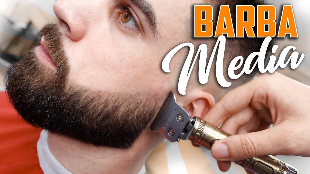 Arenoso Explicación Melancolía ARREGLO de BARBA con máquina EN CASA - Barba media - YouTube