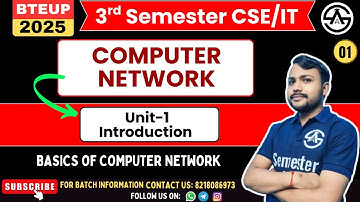 L-01 | Computer Network | Unit-1 | Introduction