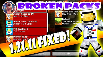 You Fix Broken Resource Packs in Minecraft 1.21.11 FAST!