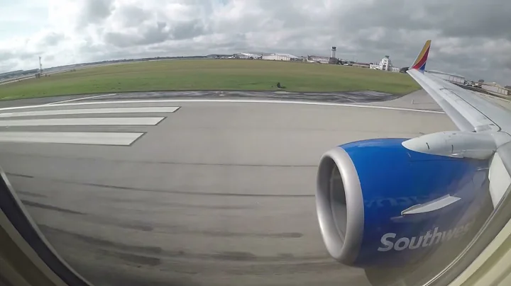 Southwest Airlines 737-700 Houston to Jackson *FUL...