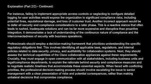 500 325 Cisco Collaboration Servers and Appliances Free Practice Test And Answers Updated