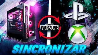 Como Instalar COD WarZone PC y Sincronizar con consola!