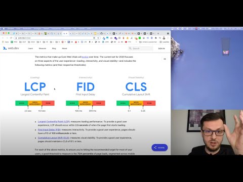 Core Web Vitals (LCP, FID, CLS) i TTFB optimizacija za Google Page Experience update - SEO škola #62