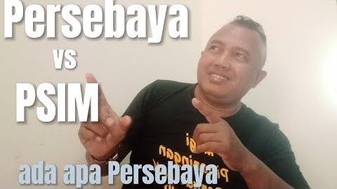 Persebaya vs PSIM laga pembuka ISL Indonesia 2026 #ada apa Persebaya #mbahmoro