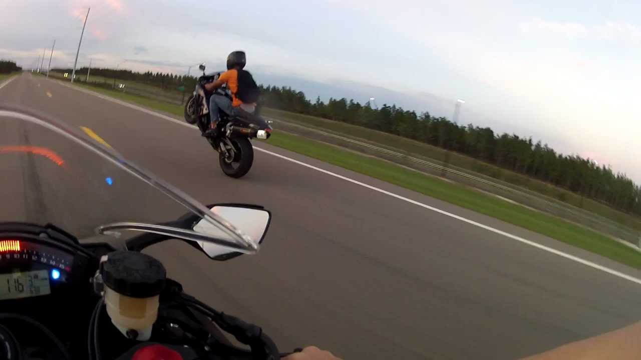 Tank Slap ZX10r - YouTube