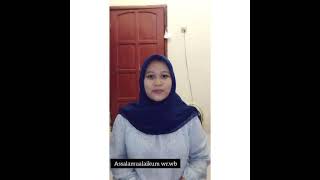 Recount ( Fairuz Resa Eka Syakhila (201901073) Class B