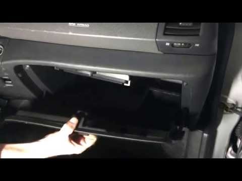 (* Nissan Micra 3 *)( Замена салонного фильтра )( How to Cabin Air Filter Replacement