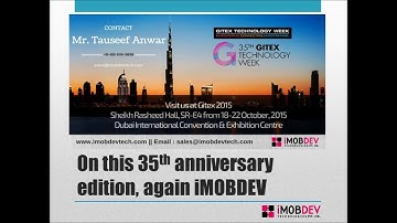 Software Development Company @ GITEX Dubai Event/Exhibition/Offers - iMOBDEV Technologies