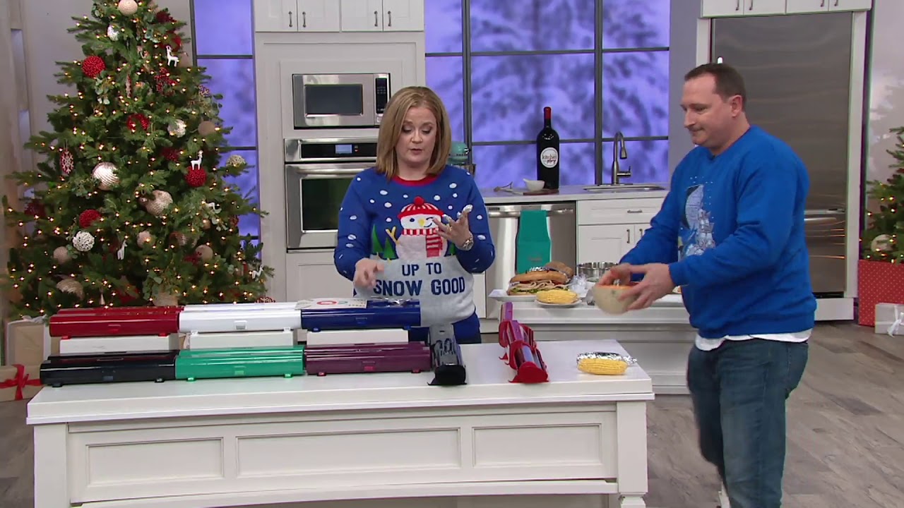 Kuhn Rikon Set of 2 Plastic Wrap and Foil Dispensers on QVC YouTube
