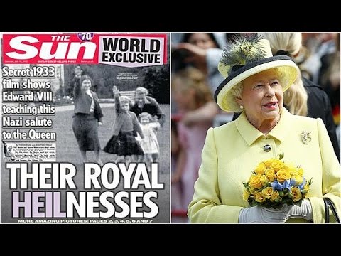 British tabloid defends release of Queen Nazi salute footage