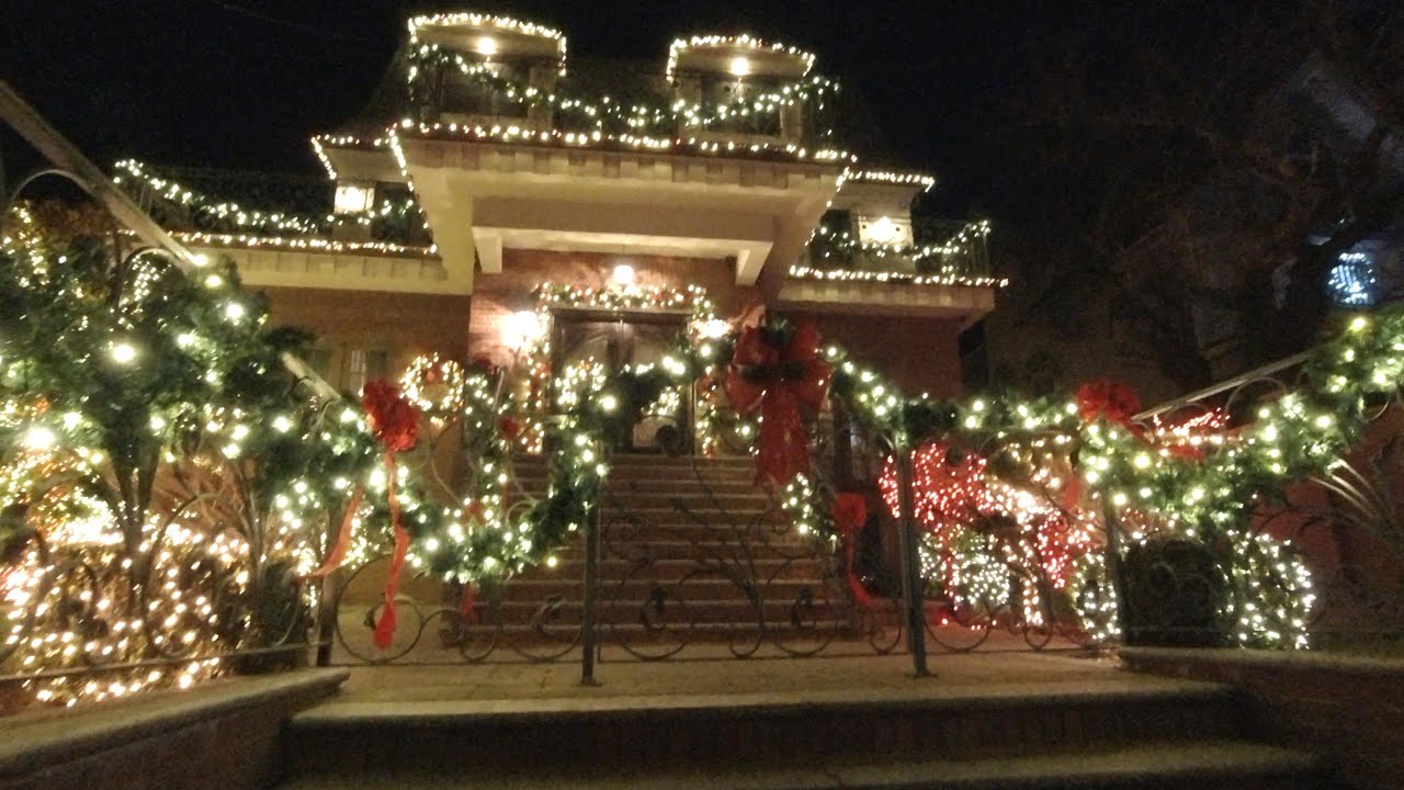 戴克高地 2021 年圣诞灯饰 (The Dyker Heights Christmas Lights 2021) YouTube