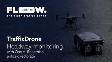 Headway monitoring with Central Bohemian police directorate - TrafficDrone by DataFromSky