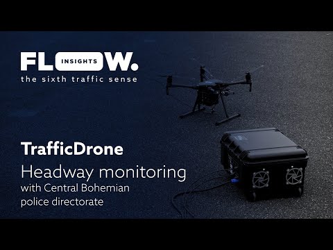 Headway monitoring with Central Bohemian police directorate - TrafficDrone by DataFromSky