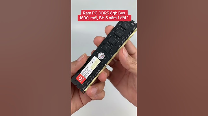 Đánh giá ram 4gb ddr3l 1600mhz