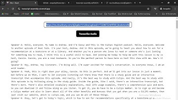 Assembly Ai API Integration