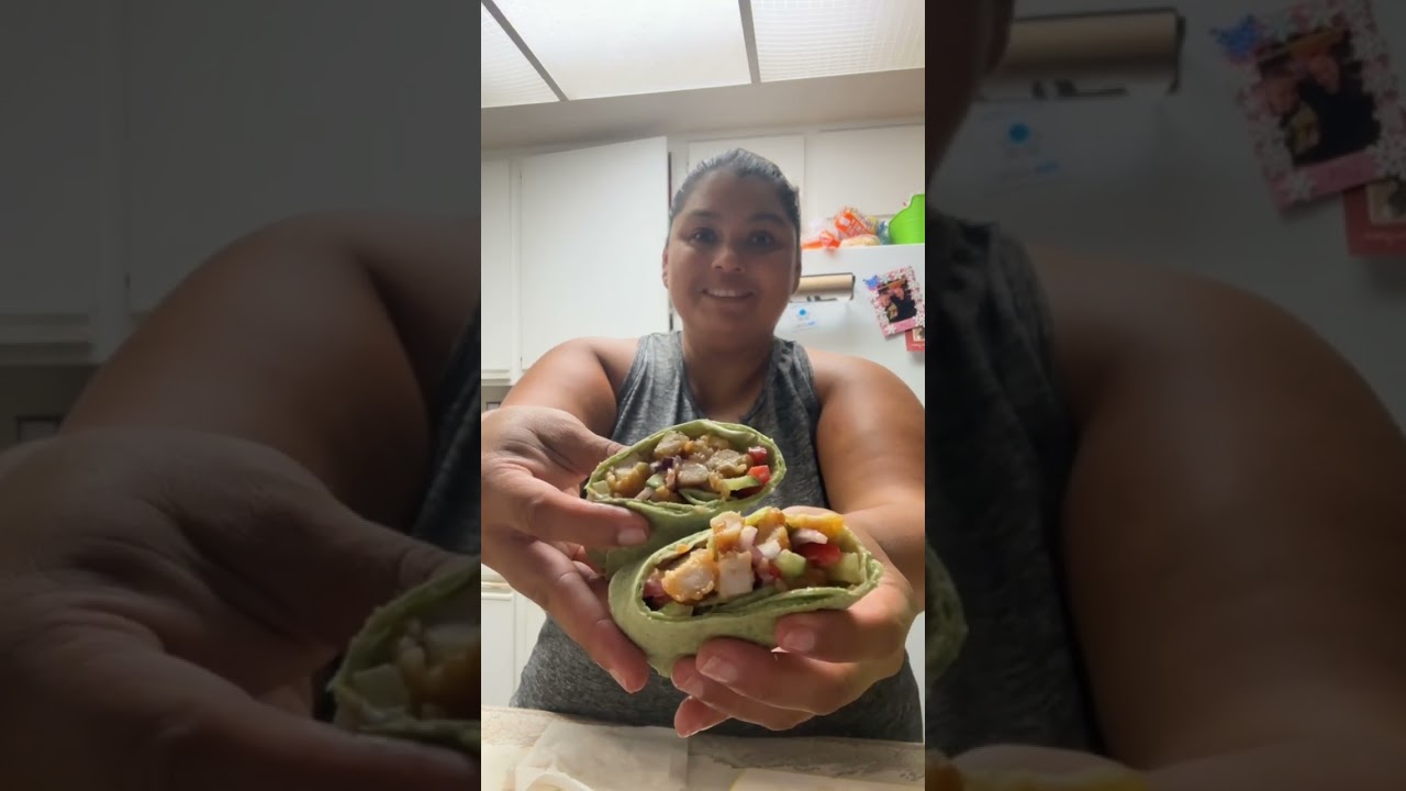 Low Carb Protein Hot Honey Chicken Wrap 