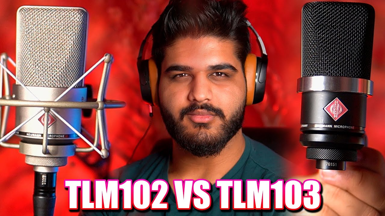 Neumann TLM102 vs TLM 103 | Microphone Comparison for Voice Over/Acting
