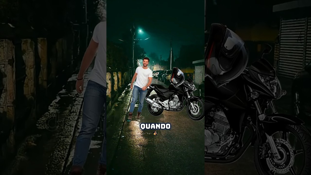 COMEIA NA MOTO😱🐝